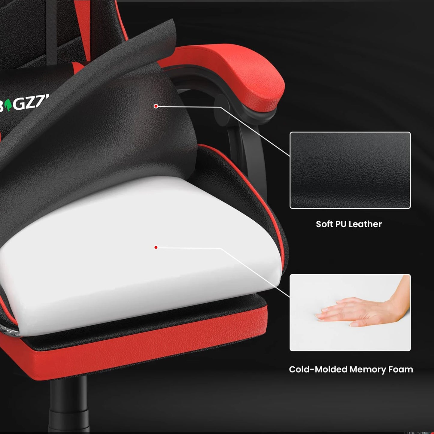 BIGZZIA Chaise Gaming SetupX