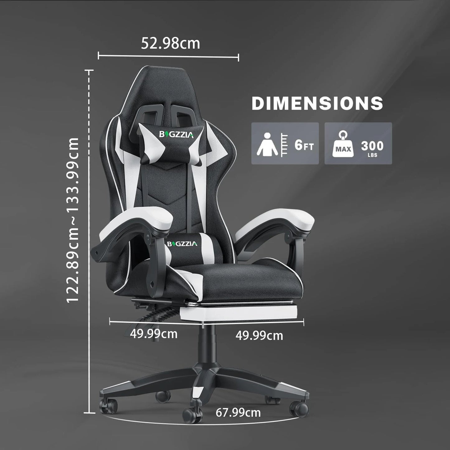 BIGZZIA Chaise Gaming SetupX