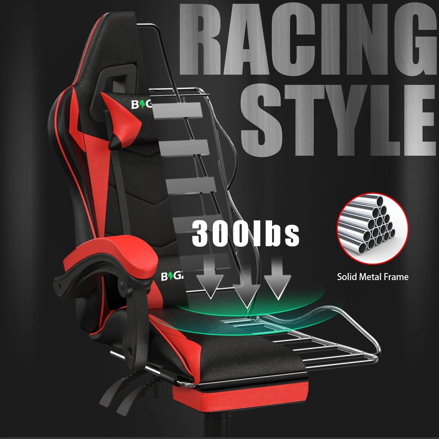 BIGZZIA Chaise Gaming SetupX