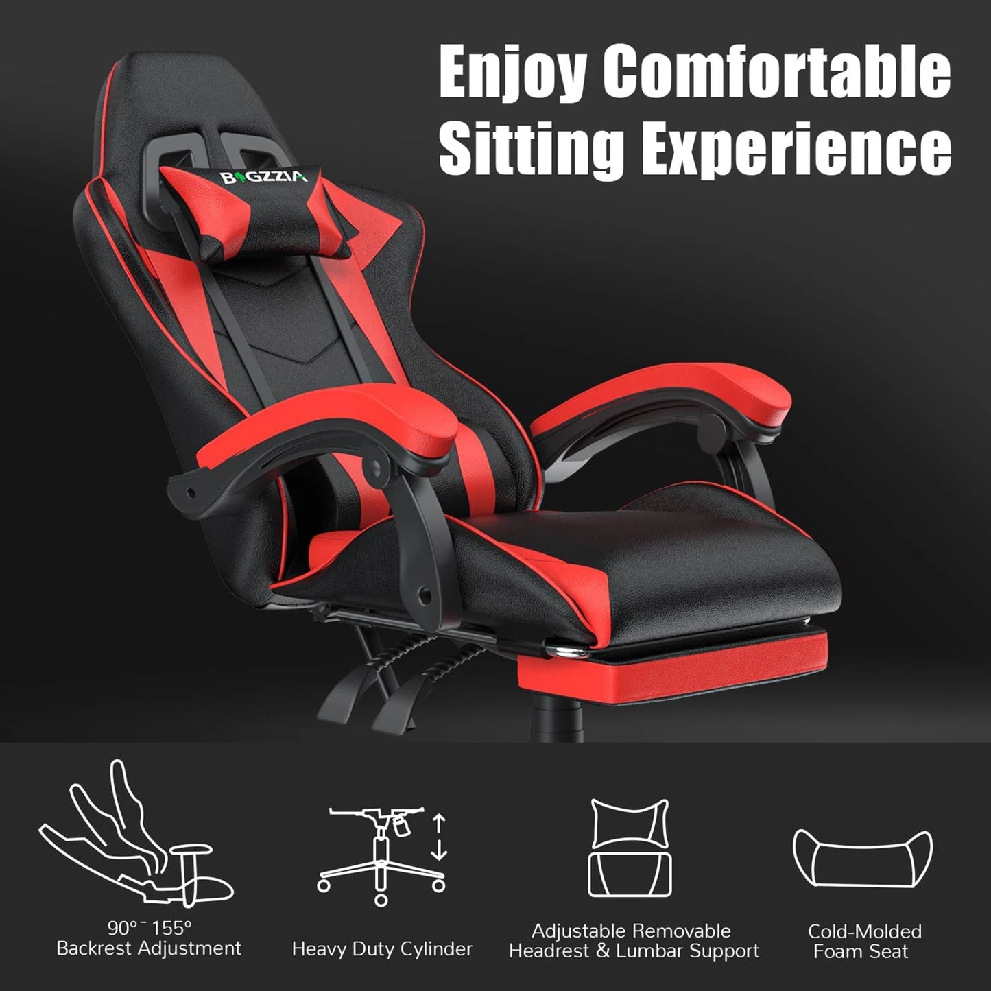 BIGZZIA Chaise Gaming SetupX