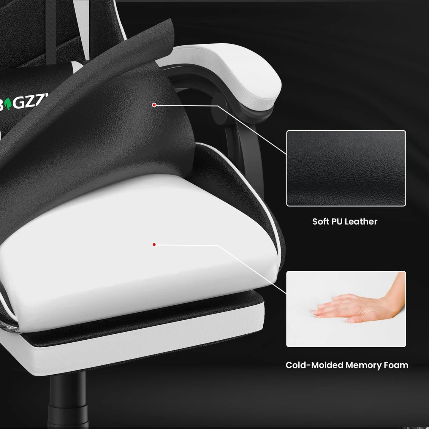 BIGZZIA Chaise Gaming SetupX