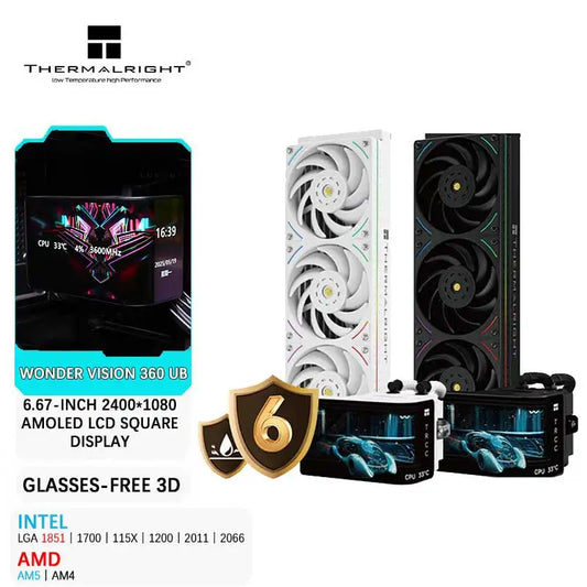 Watercooling 360mm avec écran AMOLED