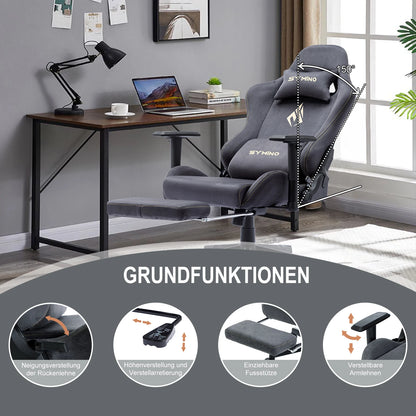 Symino – Chaise Gaming Ergonomique