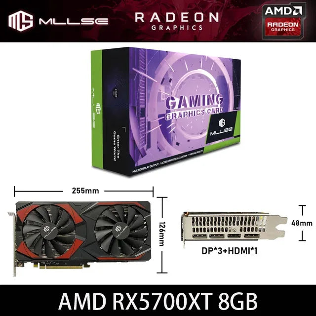 AMD Radeon RX 5700XT 8GB GDDR6