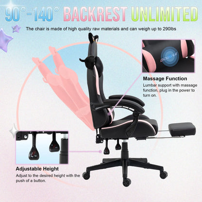 LS-6650 Chaise Gaming SetupX