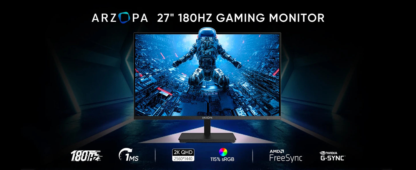 Arzopa 27″ – Moniteur Gaming