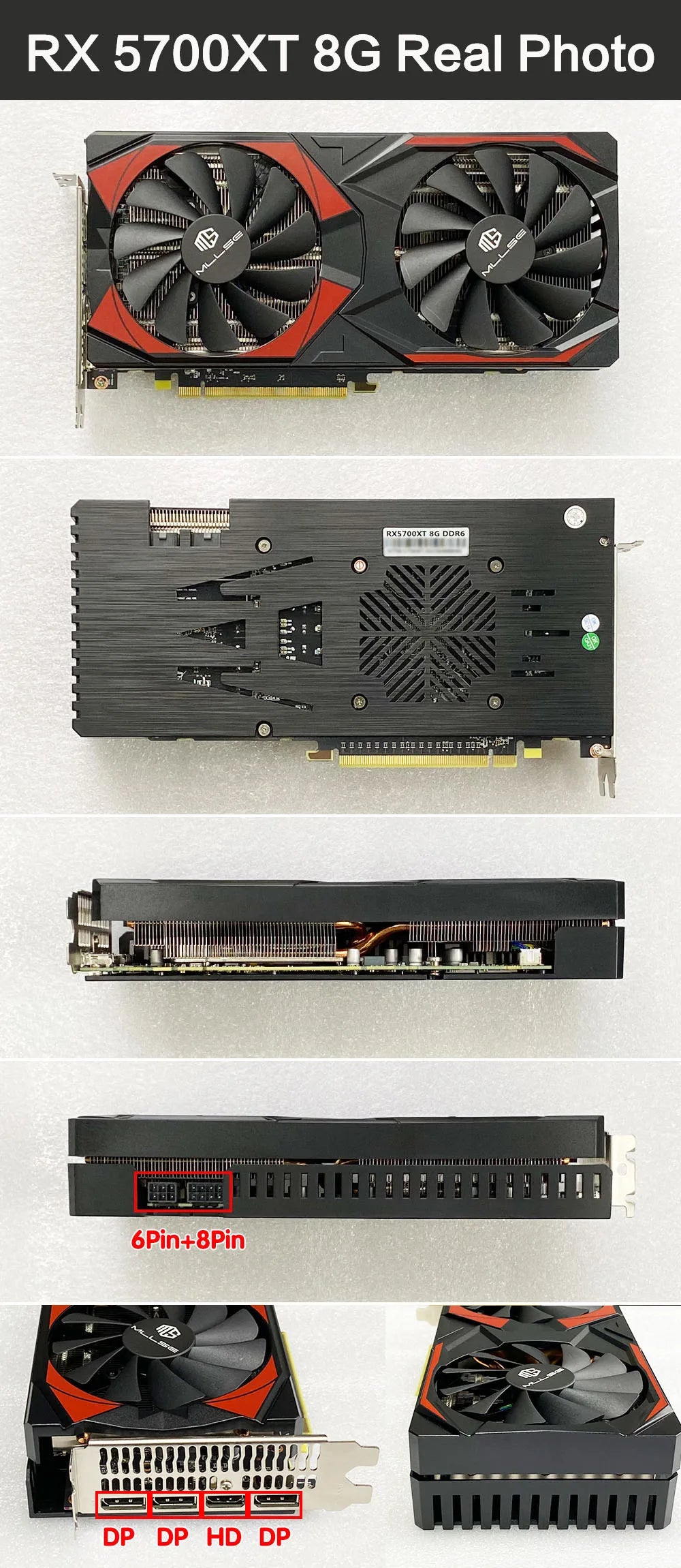 AMD Radeon RX 5700XT 8GB GDDR6